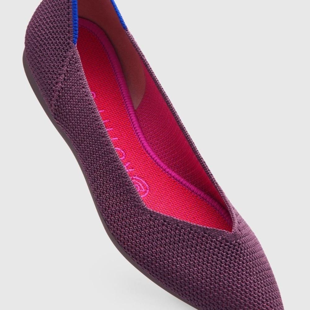 Rothy’s Berry Lattice Stitch Points, size 8.5